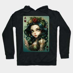 Manga playing cards Hoodie